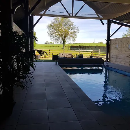 Vila Les Saisonnieres 18 Personnes Avec Piscine Céaux